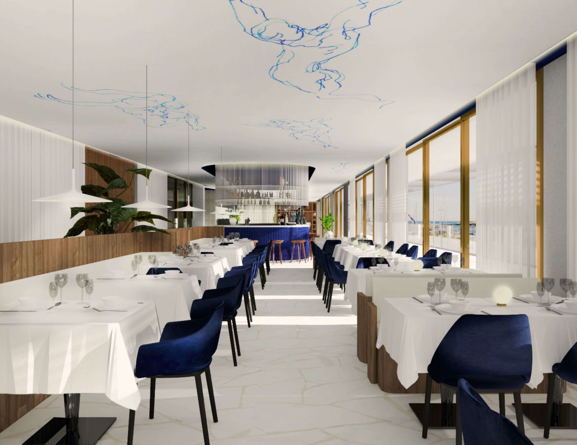 Hotel Bleu - Restaurant L'Oursin